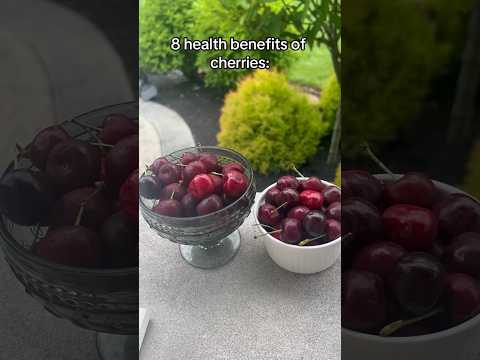 🍒8 benefits of cherries. [Video]