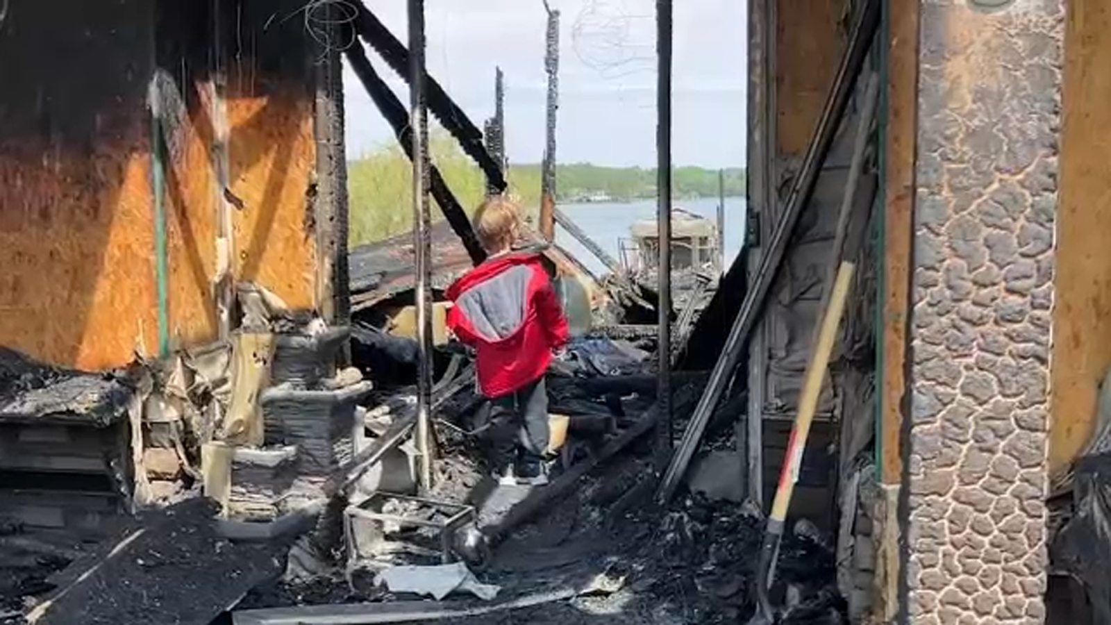 Lake house fire NC | Gold Star wife and sons rebuilding after massive fire destroys their Harnett County home, kill pets [Video]