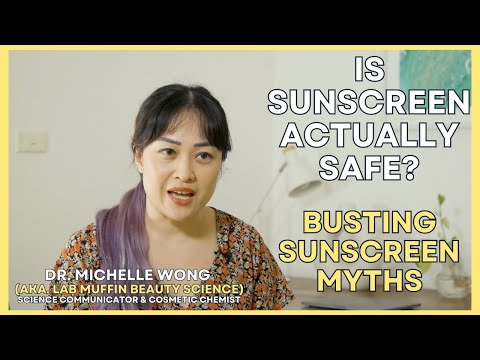 Dr Michelle Wong (@LabMuffinBeautyScience ) talks sunscreen and skin cancer [Video]